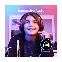 "Cloud Mini Wired Headset Black - High-Quality Audio & Comfort for All-Day Use"